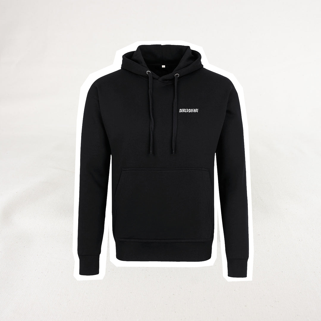 SHREDSAFARI x Gaukler.Art DIRT Hoodie Unisex, Black