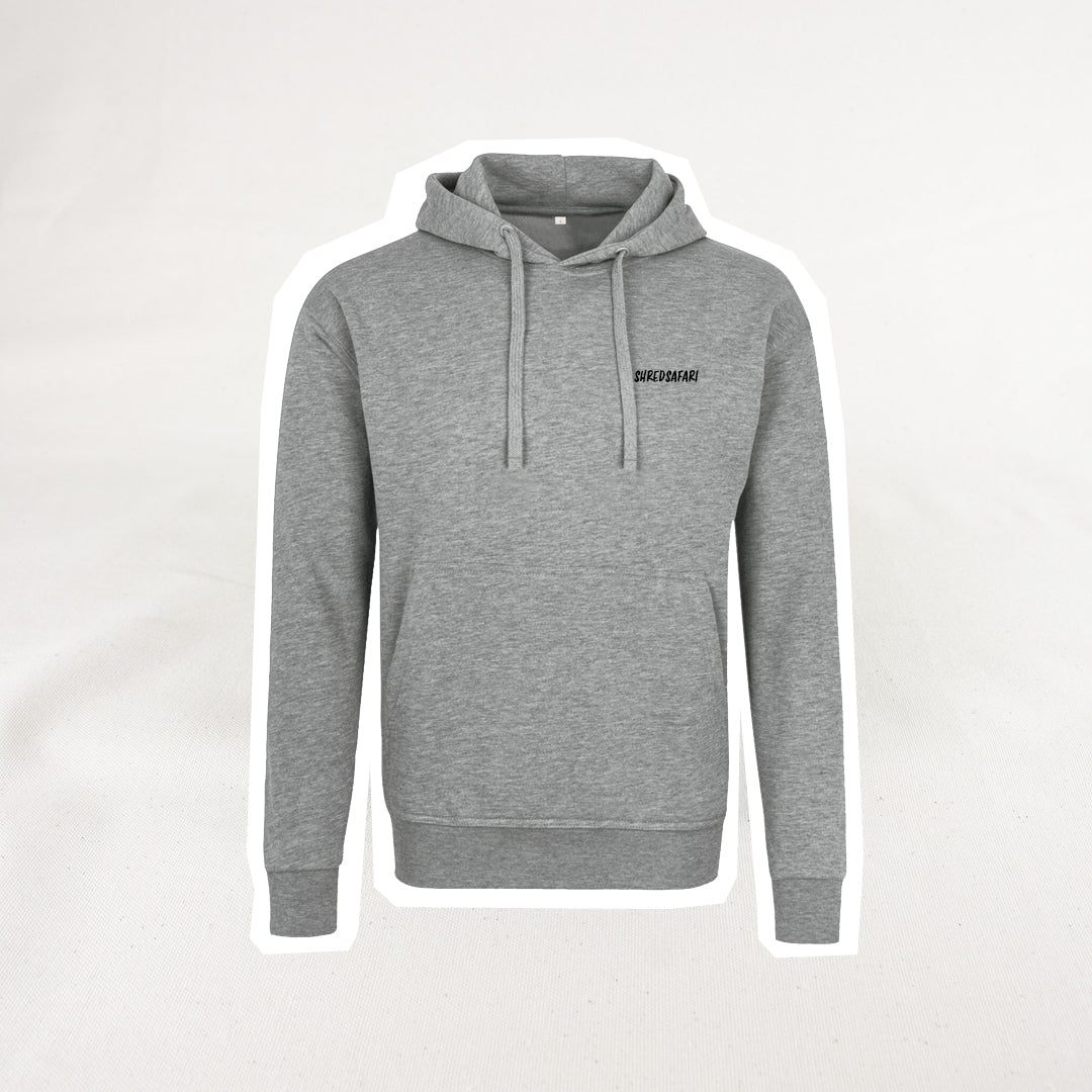 SHREDSAFARI x Gaukler.Art DIRT Hoodie Unisex, Grey