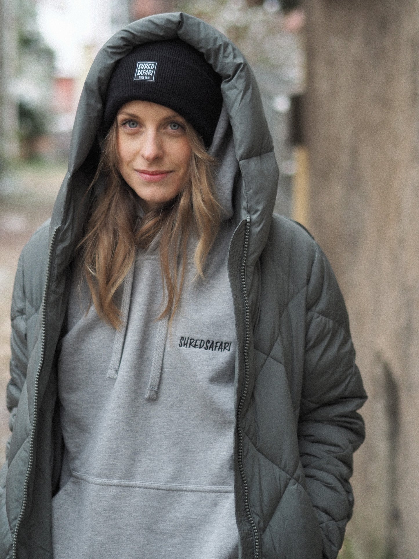 Basic Hoodie Unisex, Grey