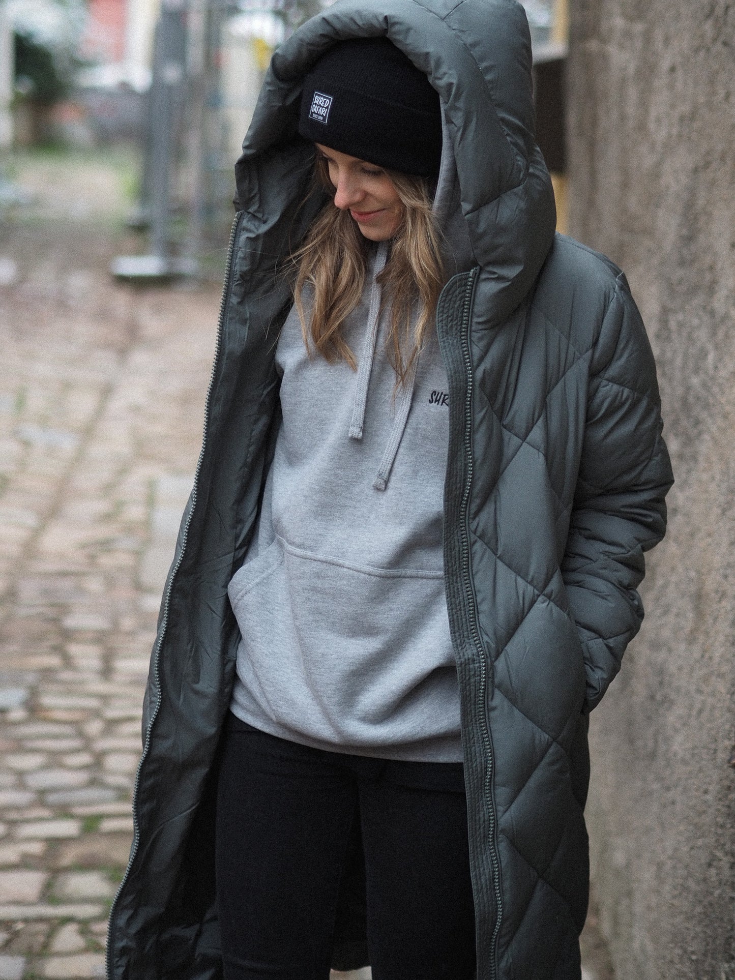 Basic Hoodie Unisex, Grey