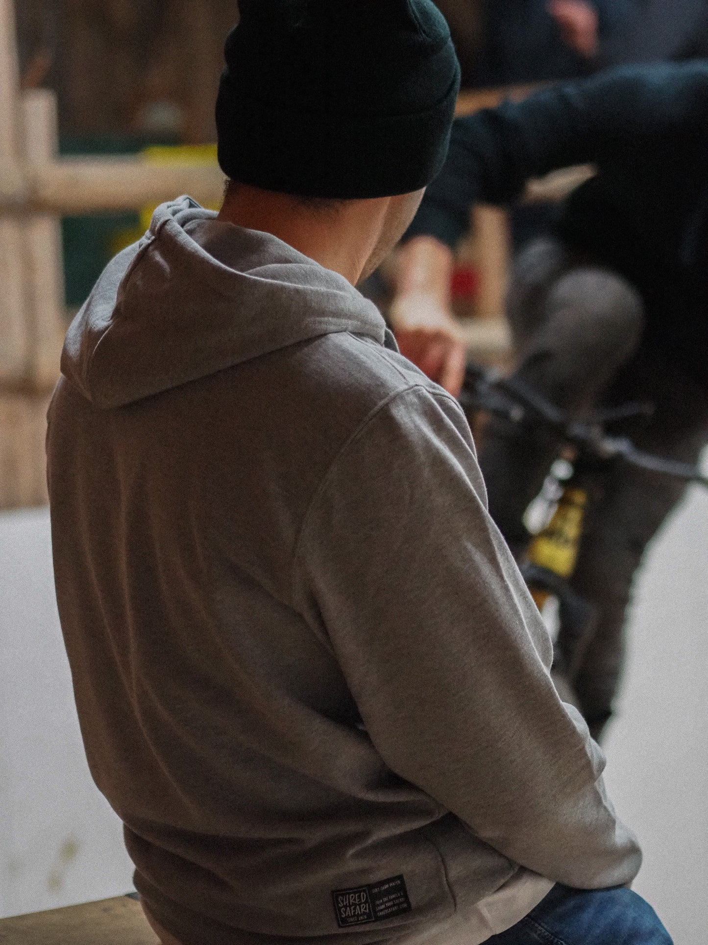 Basic Hoodie Unisex, Grey