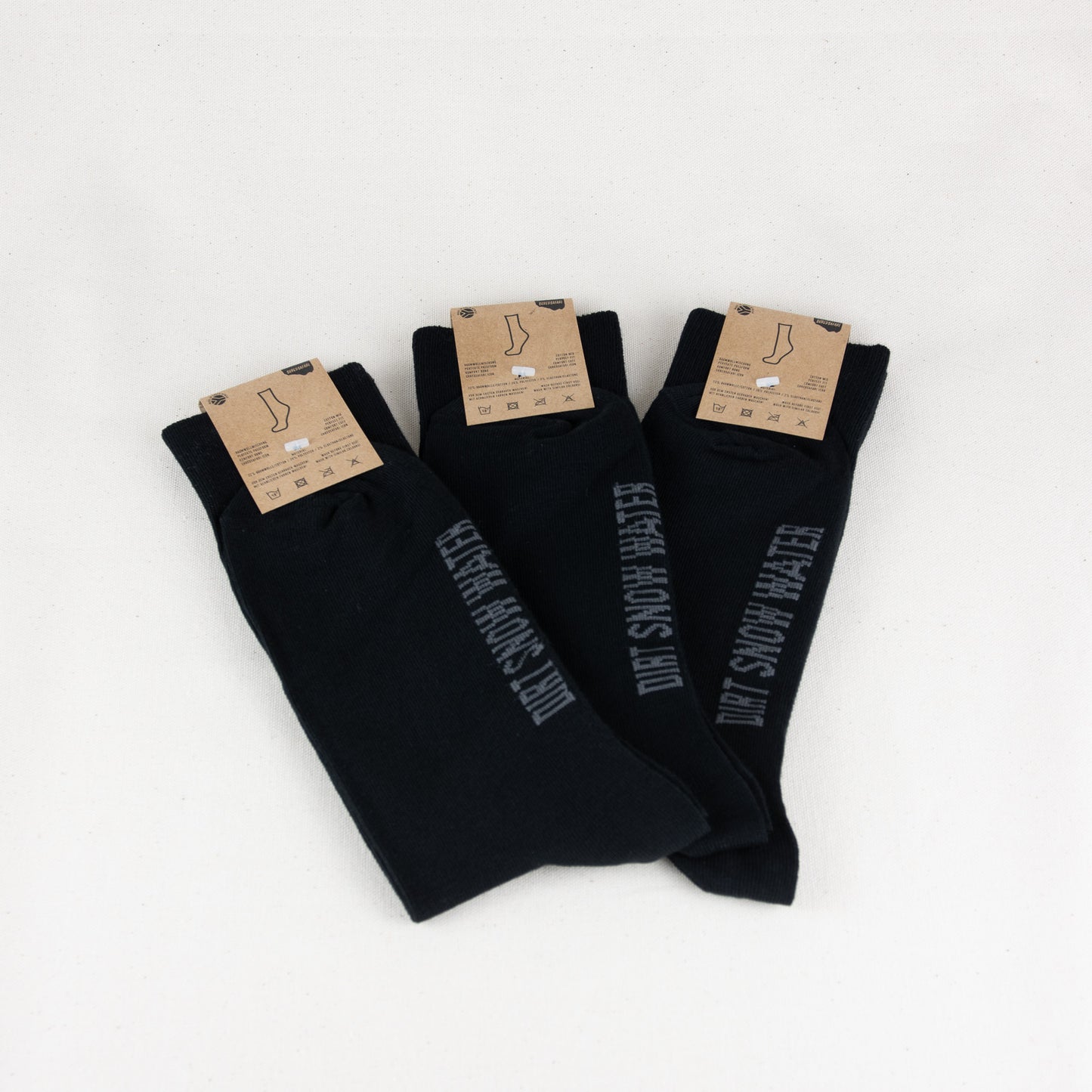Office Socks Black 3er