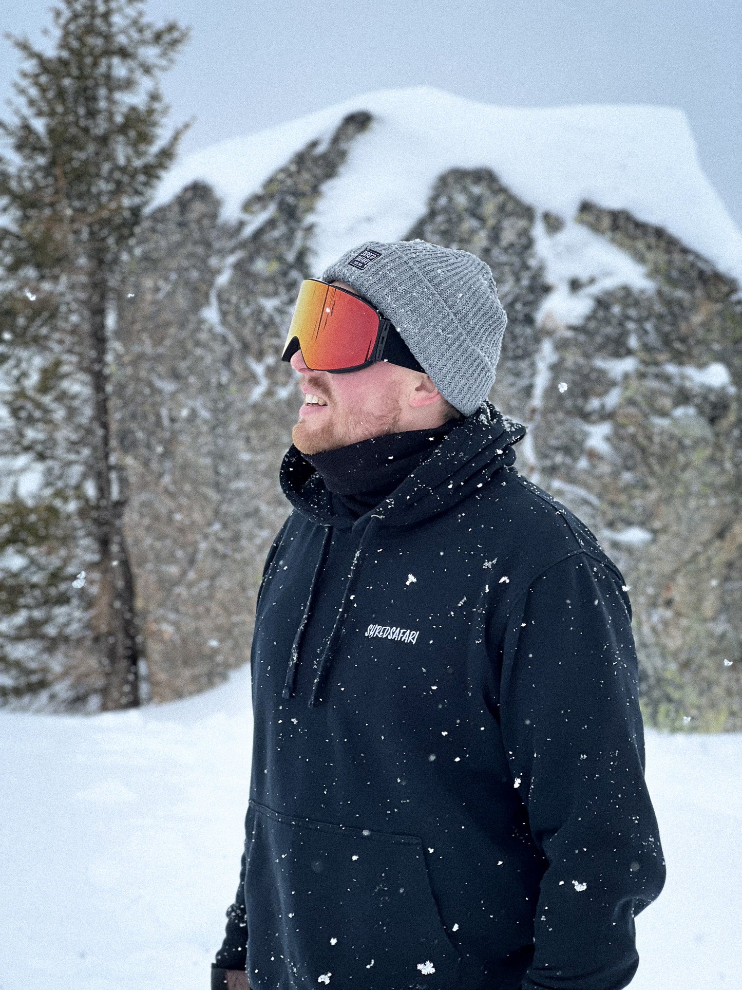 Rib-Beanie 2-in-1 Grey