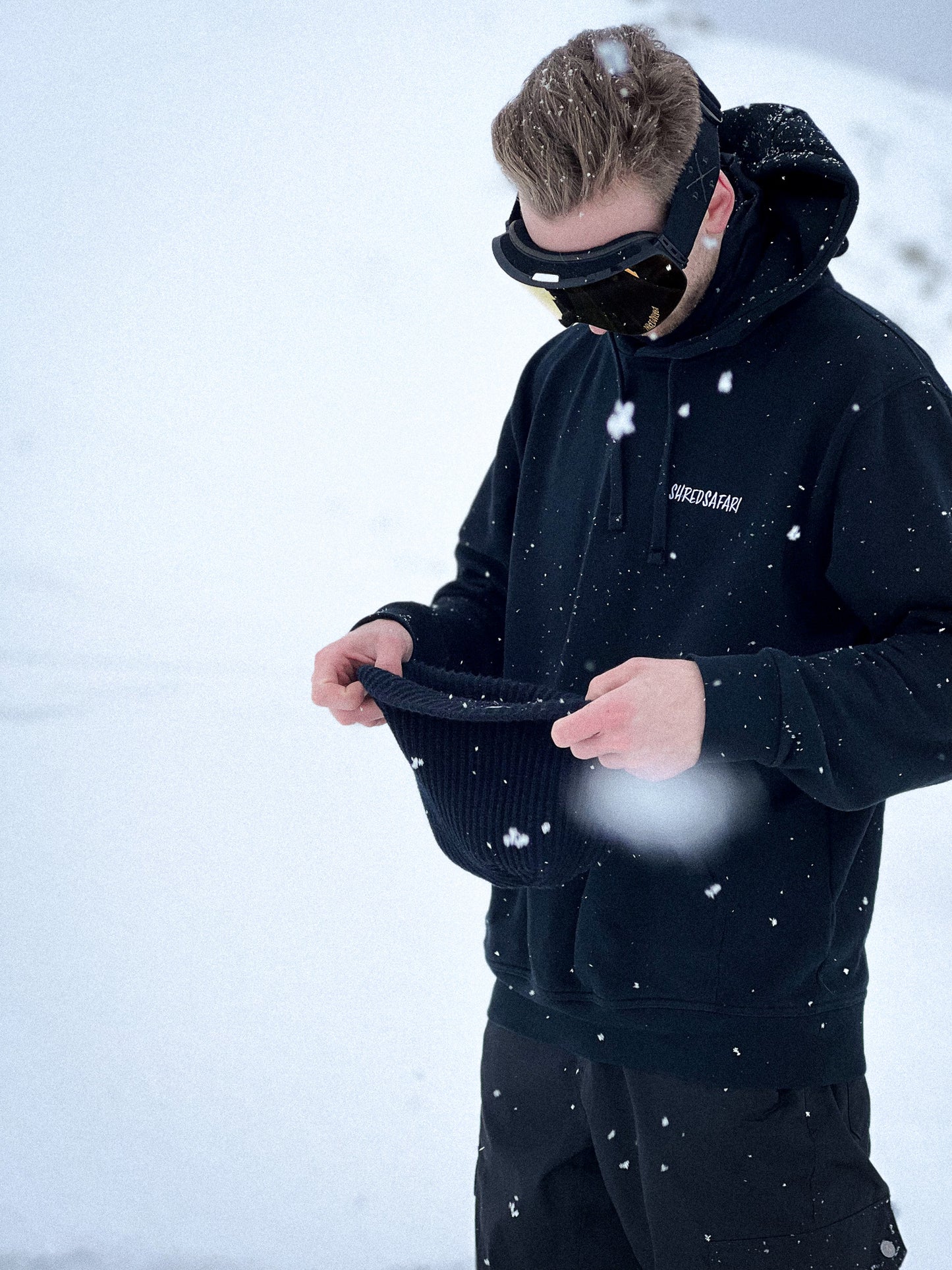 Rib-Beanie 2-in-1 Black
