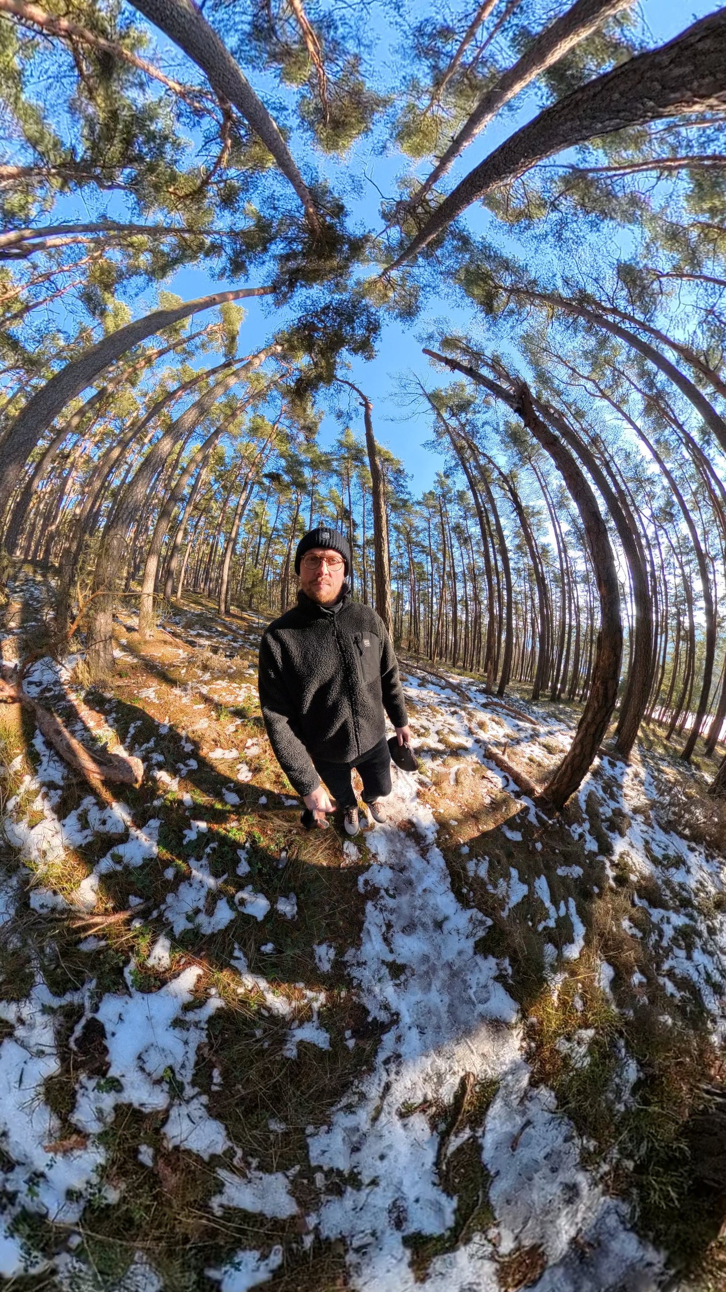 SHERPA Jacke Unisex, Black