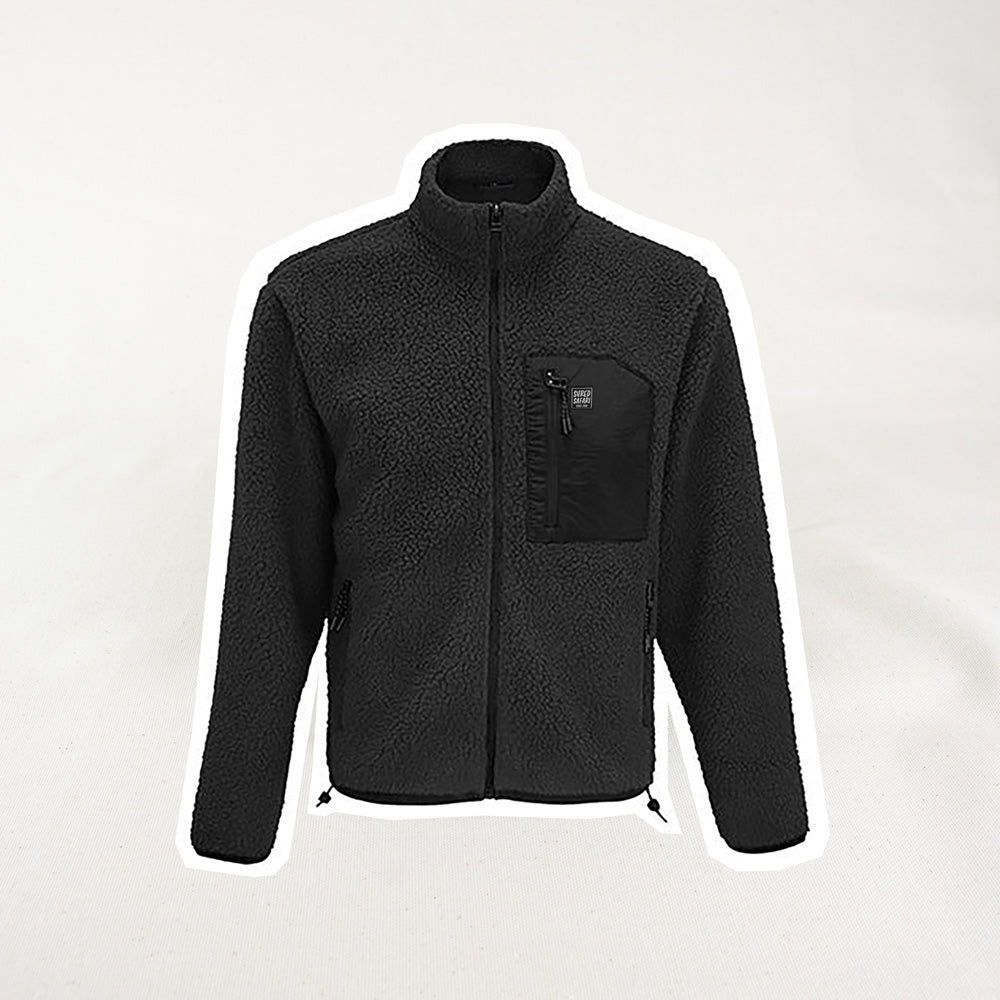 SHERPA Jacke Unisex, Black