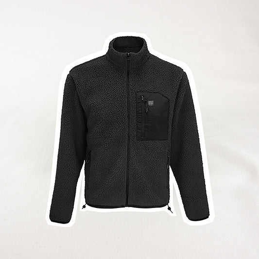 SHERPA Jacke Unisex, Black