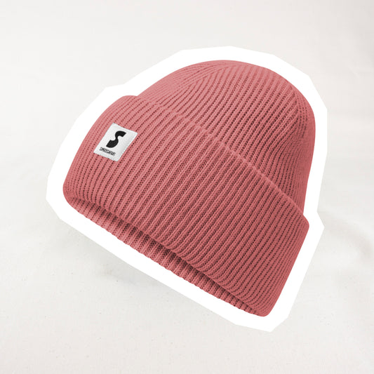 Slopestyle Fluffy Beanie, Dusty Rose