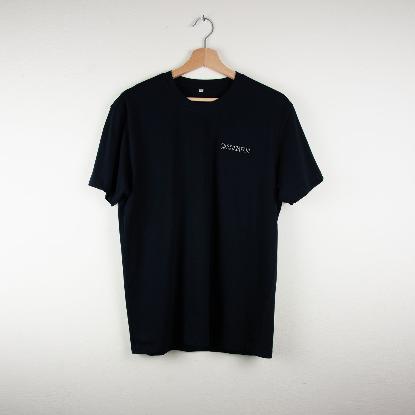 SHREDSAFARI Basic Contrast T-Shirt Unisex, Black