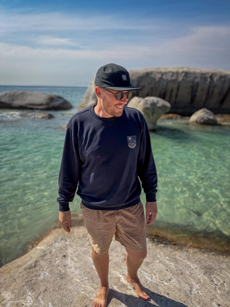 Cape Crewneck Unisex, Navy
