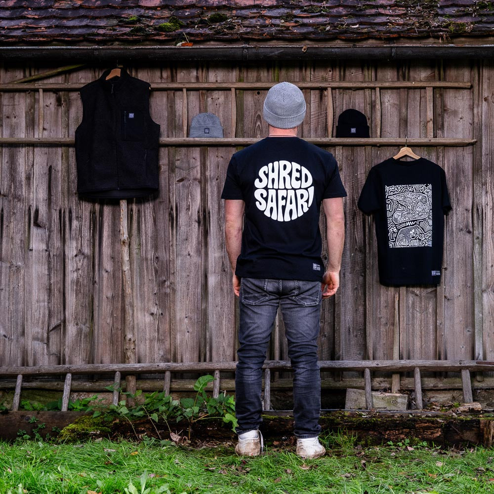 Trailsurf T-Shirt Unisex, Black