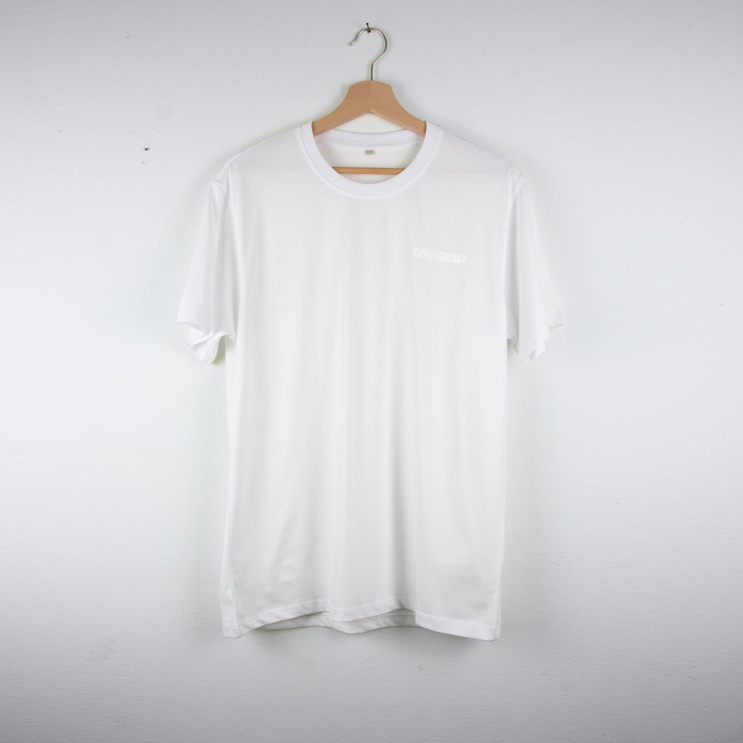SHREDSAFARI Basic T-Shirt Unisex, White