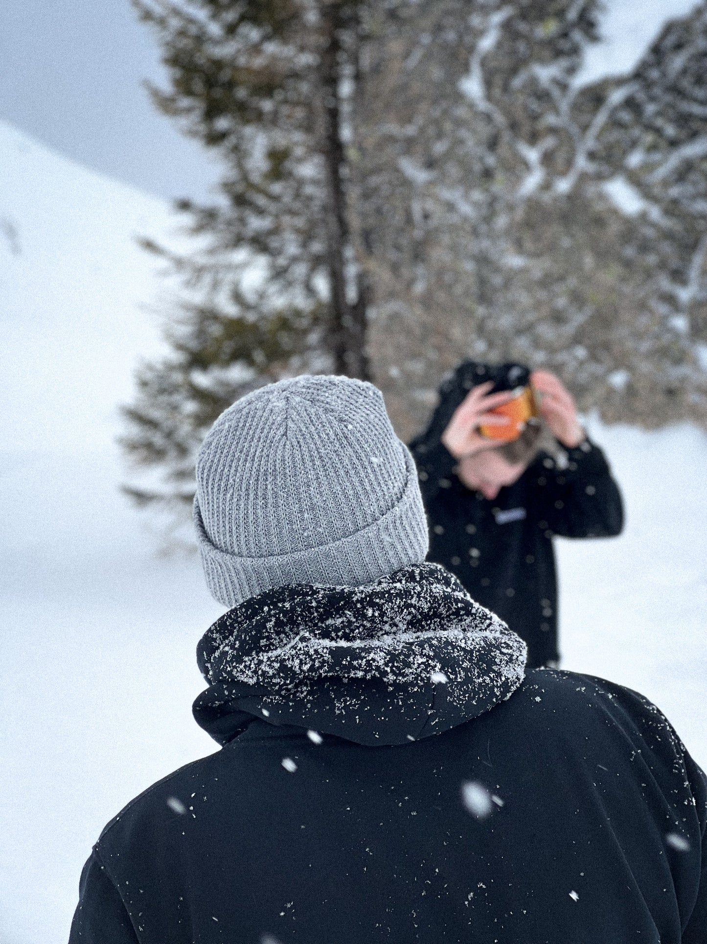 Rib-Beanie 2-in-1 Grey